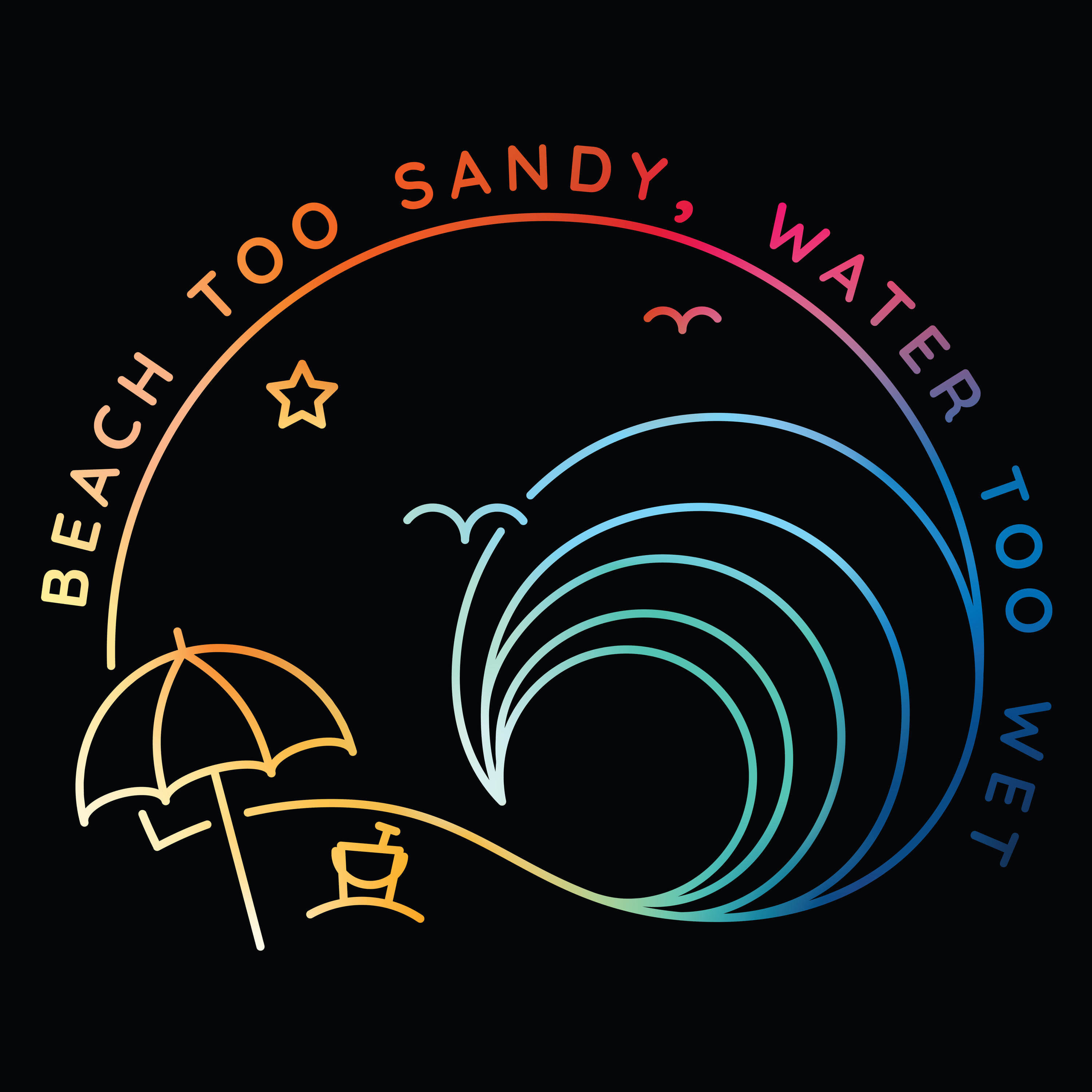 Beach Too Sandy Artwork
